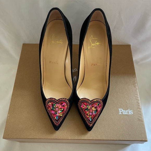 Christian Louboutin Dora Cora 100mm, size 37 - Picture 1 of 6